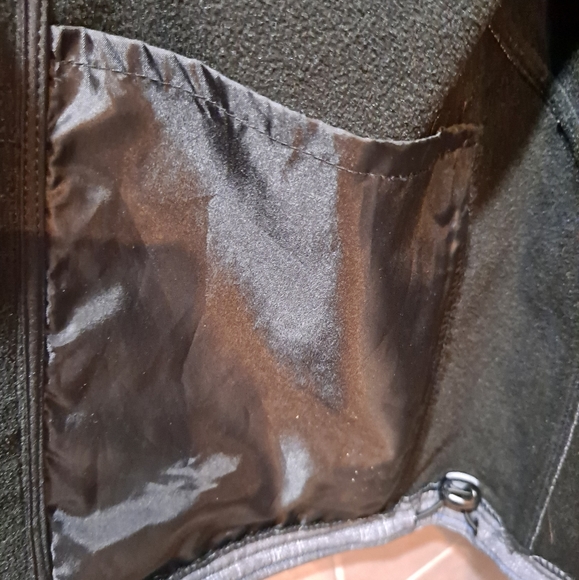 Cowboy Hardware Woman’s XL Embroidered Gray Blue Full Zip Vest Pockets - Picture 8 of 11